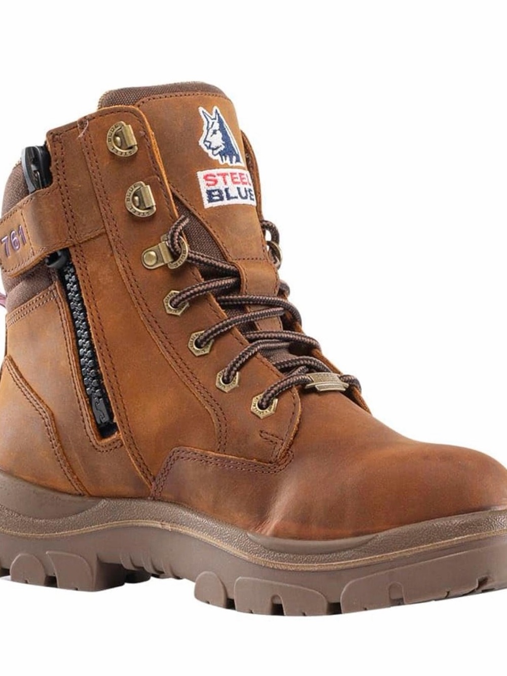 STEEL BLUE 100% COMFORT Southern Cross Zip Ladies 6-Inch Work Boot